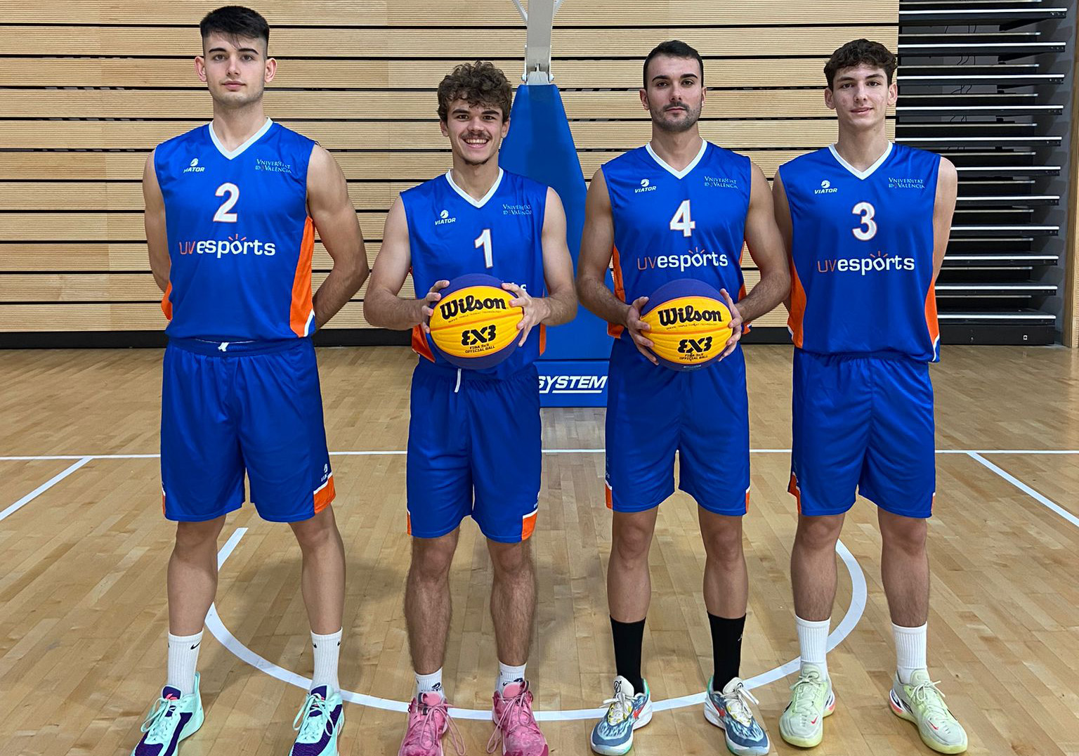 Foto del equipo de baloncesto